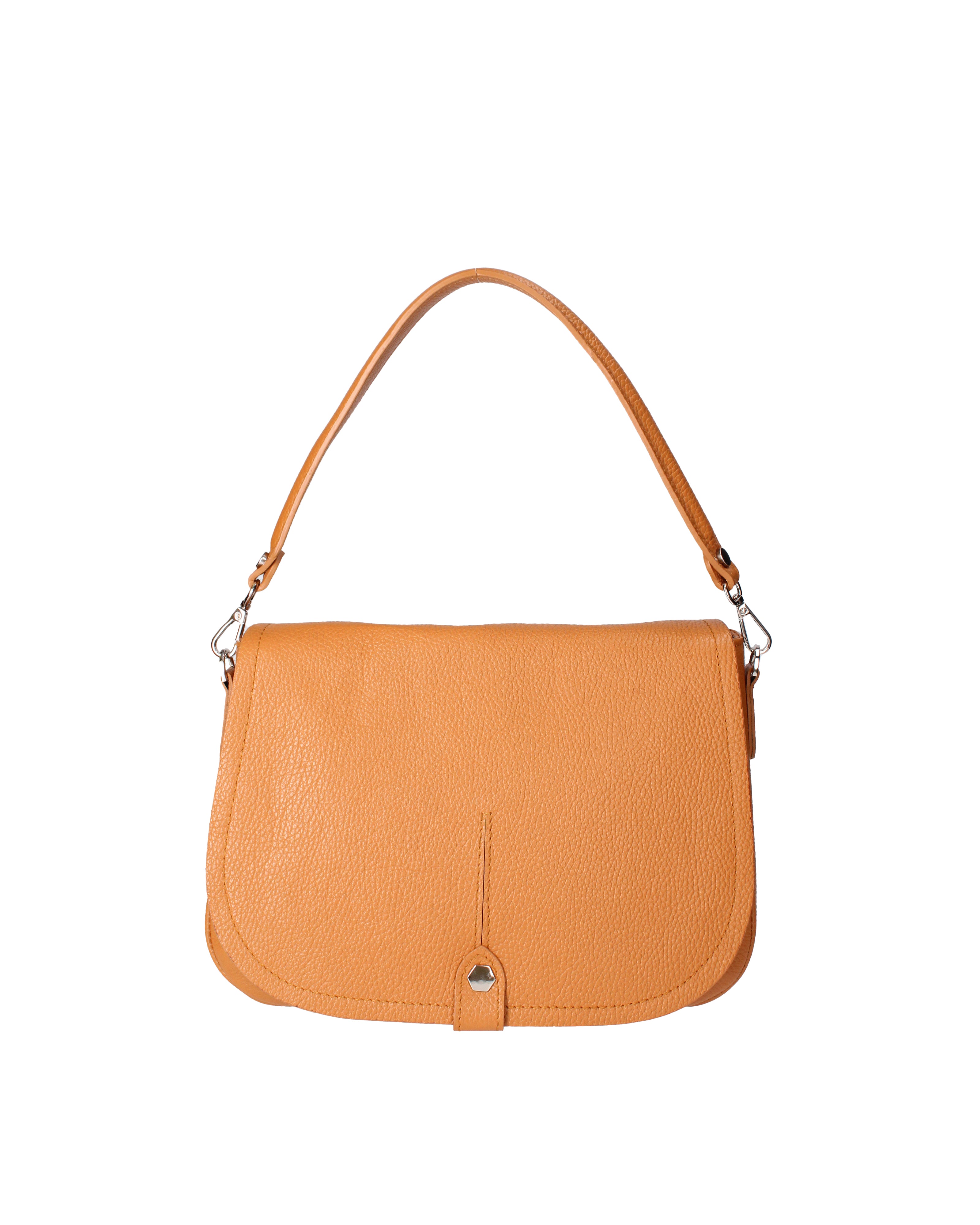 Sabina Borsa a spalla da donna Vera pelle 07139-D44 CUOIO Viola Castellani