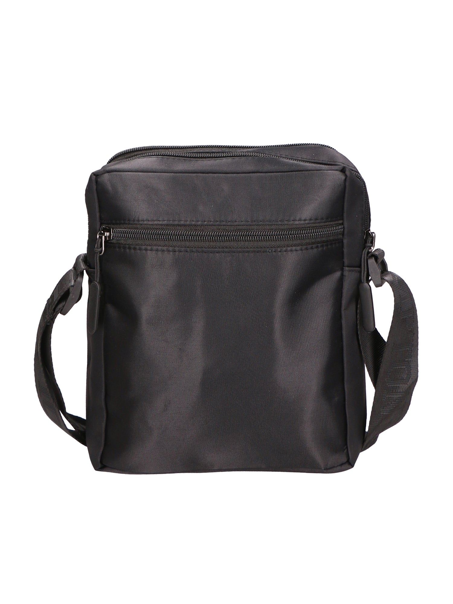 Borsa a tracolla uomo Pelle PU e Nylon PCL3149-BLACK Northampton Polo Club
