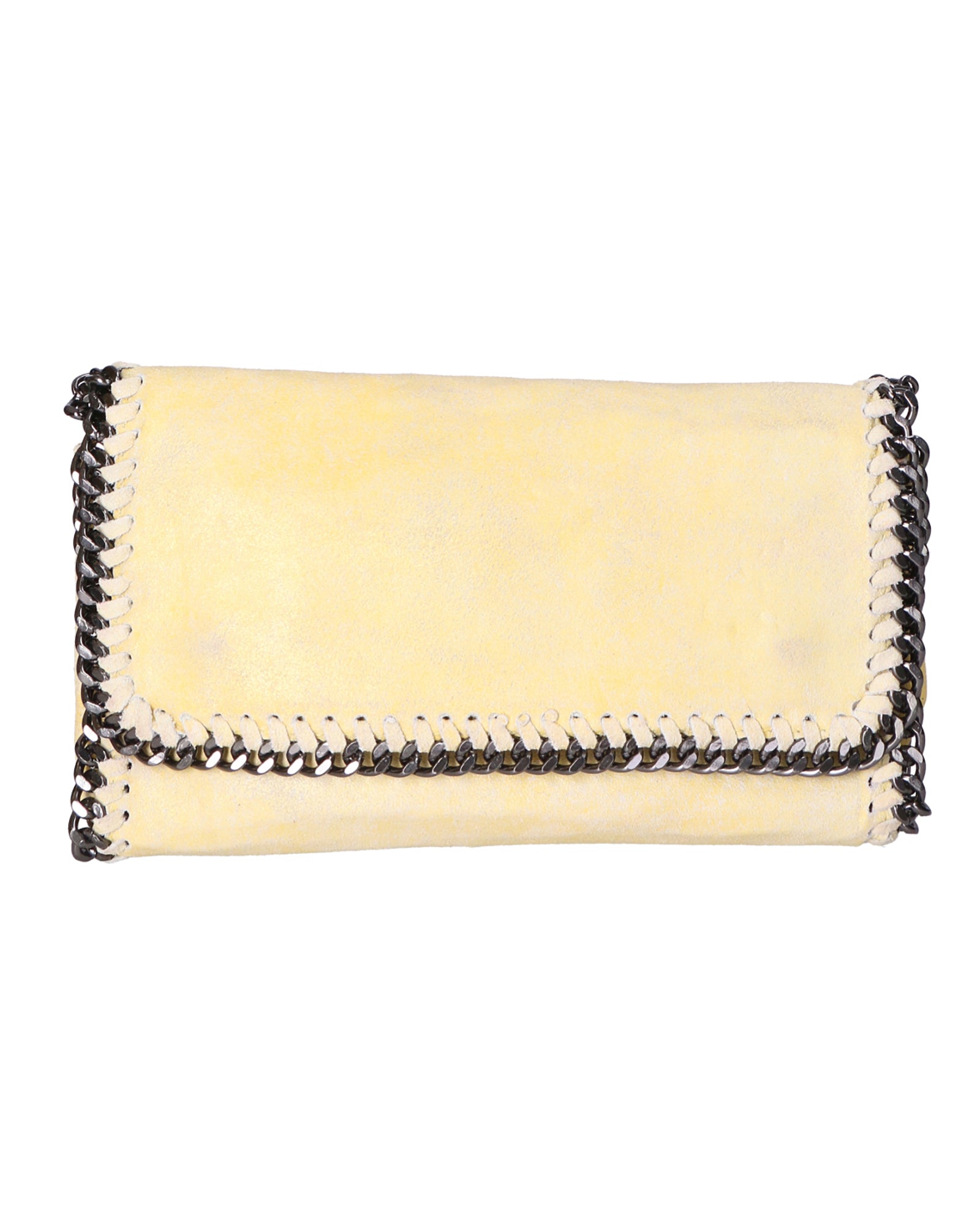 Livorno Borsa a Spalla Donna Vera Pelle 1144-GIALLO Gave Lux