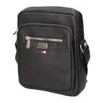 Borsa a tracolla uomo 100% pelle PU PCL3024-BLACK Northampton Polo Club