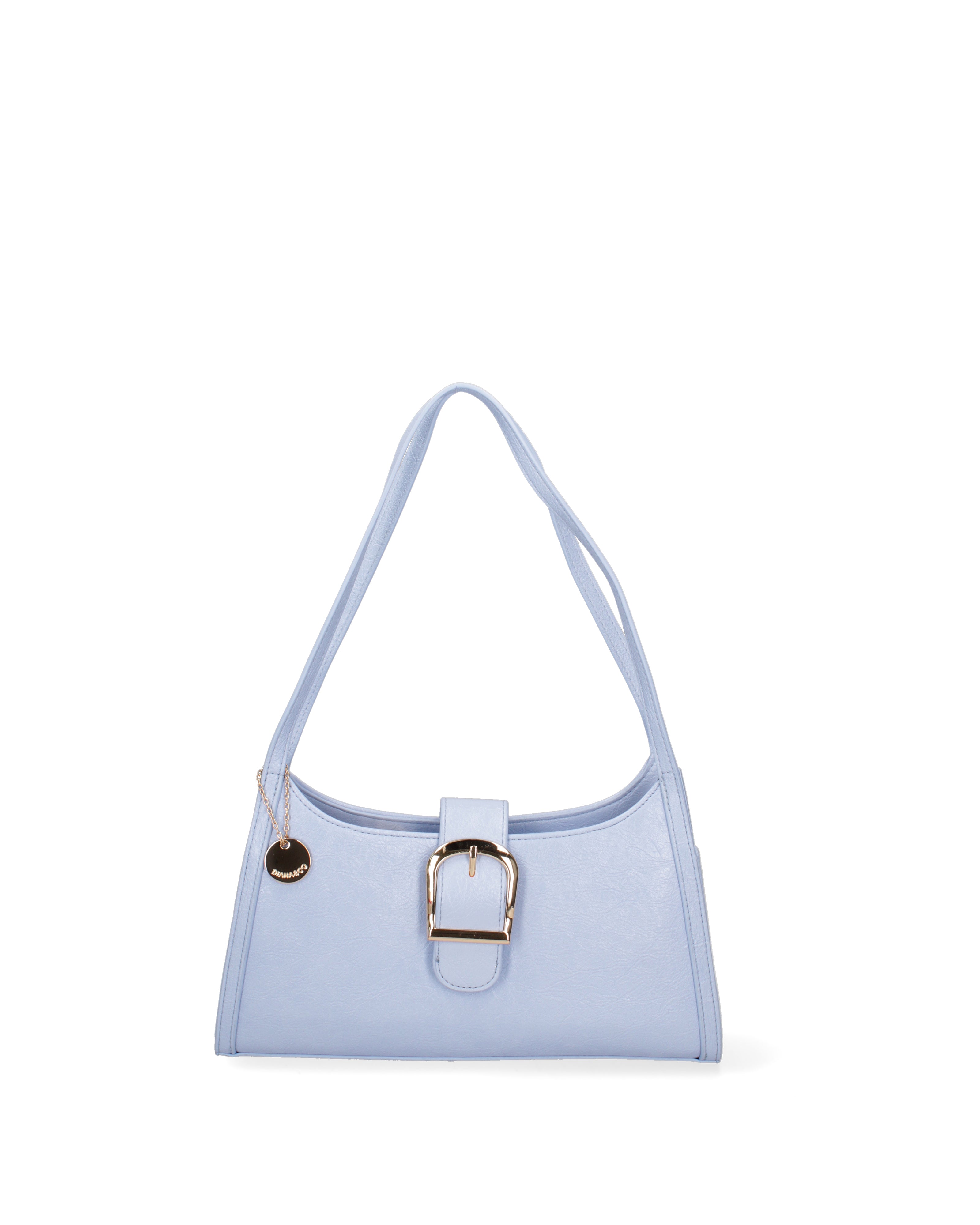 Borsa a spalla da donna Ecopelle DC3532-2-LAVANDER Diana&co