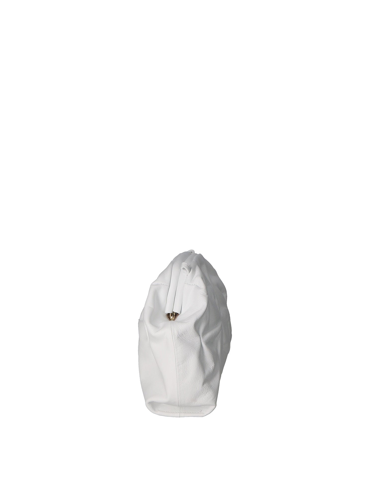 Soleil Borsa a mano da donna Vera pelle 04798-S01 BIANCO Gave Lux