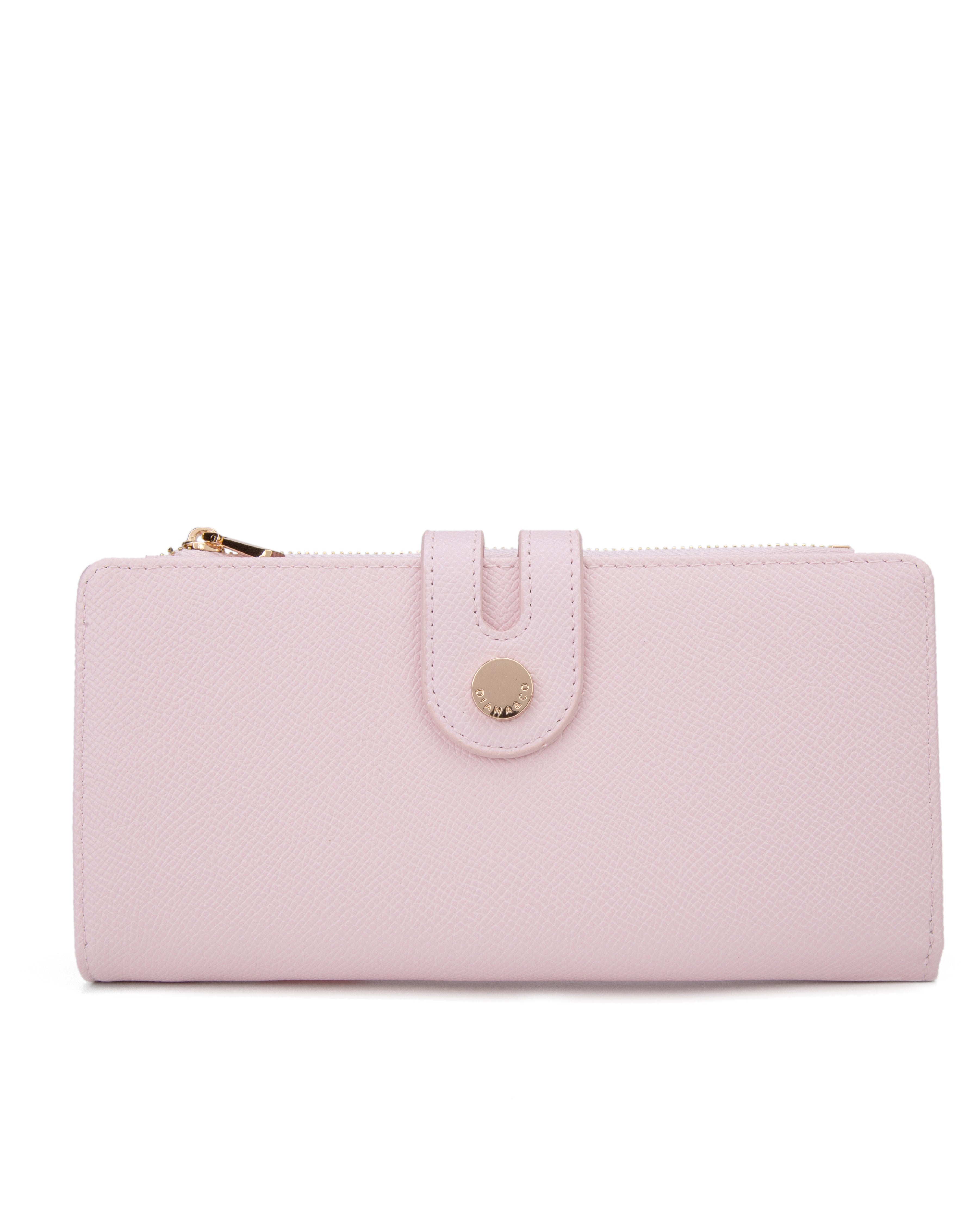Portafoglio da donna 100% pelle vegana PU 798-3PT-PRIMROSE Diana&co