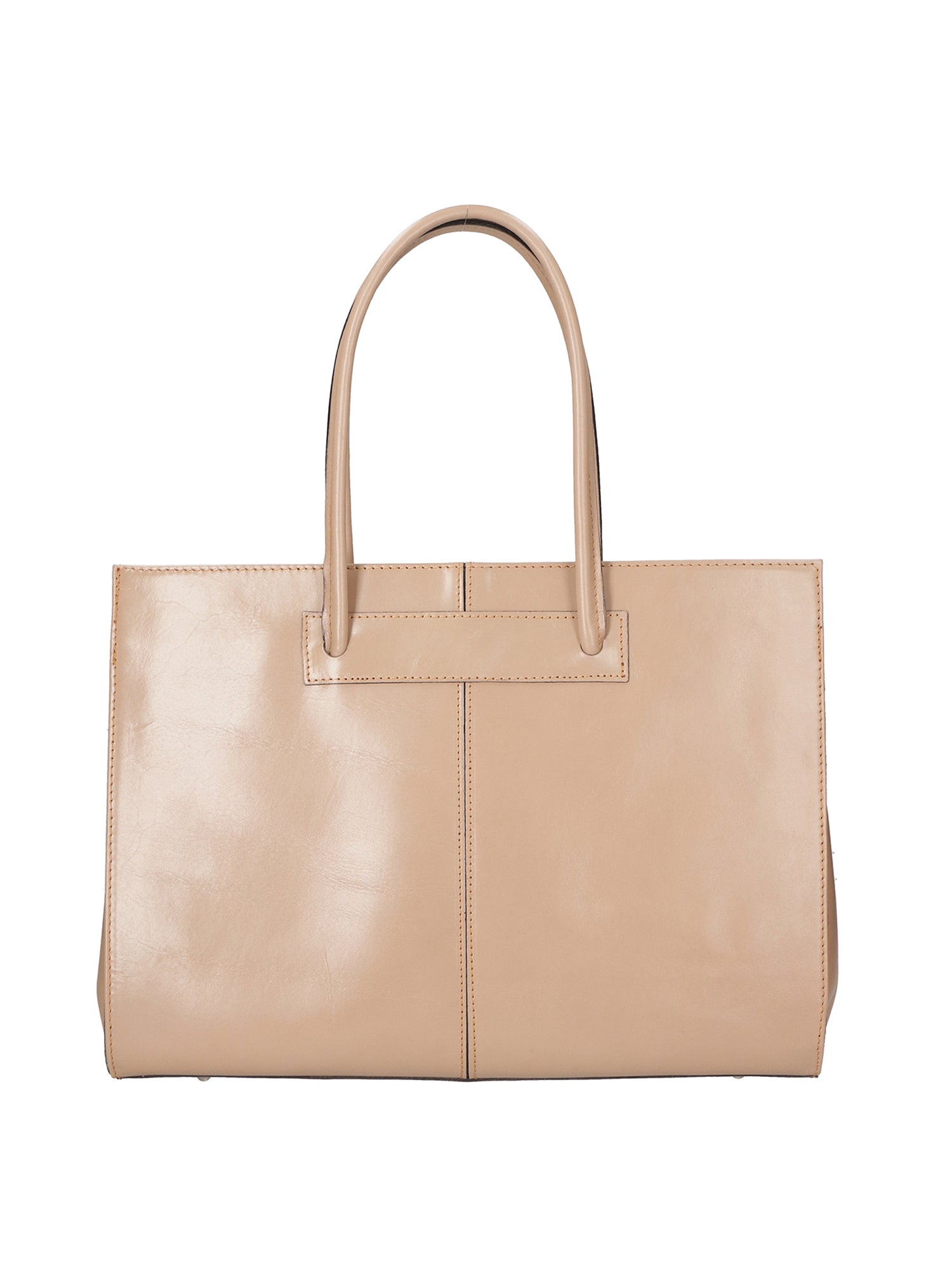 Eugenia Borsa a mano da donna 100% pelle 9008-TAUPE Gave Lux