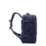 Zaino da uomo in poliestere Casual BC1332-BLU B Cavalli