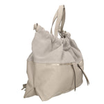 Firenze Borsa a mano da donna Vera pelle 01838-D86 GRIGIO PERLA PEARL GREY Gave Lux