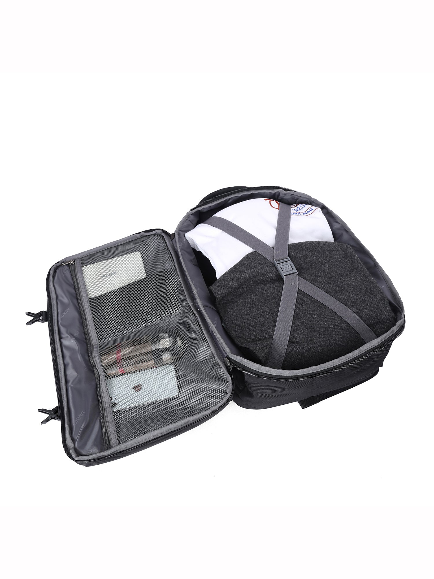vegano SN3061-20-BLACK Zaino unisex Celestia Prime Aoking