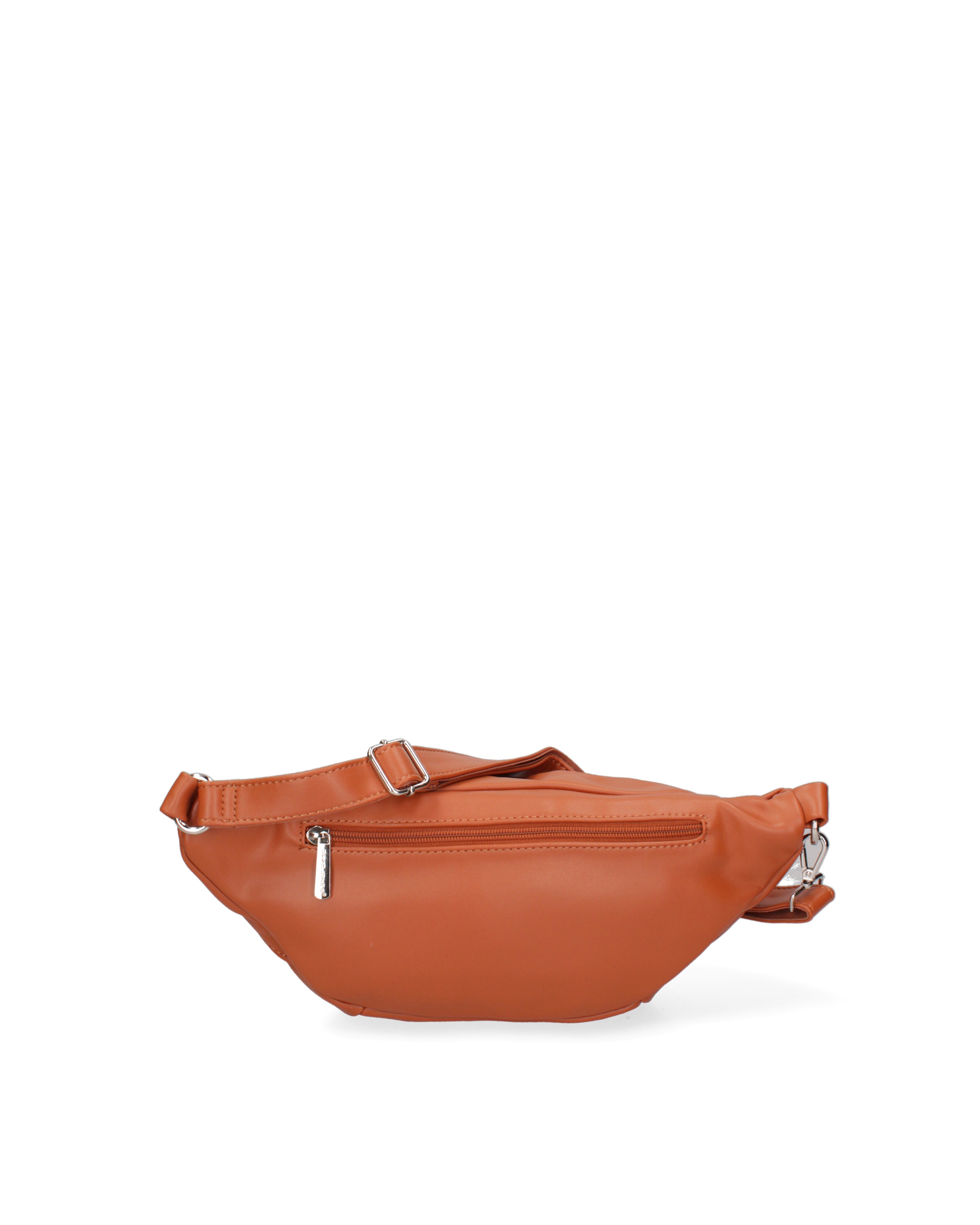 Marsupio da donna Ecopelle e Zip F6735-2-TAN David Jones