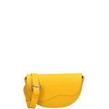 Marsupio da donna in vera pelle Made in Italy 07218-D04 GIALLO Roberta Rossi