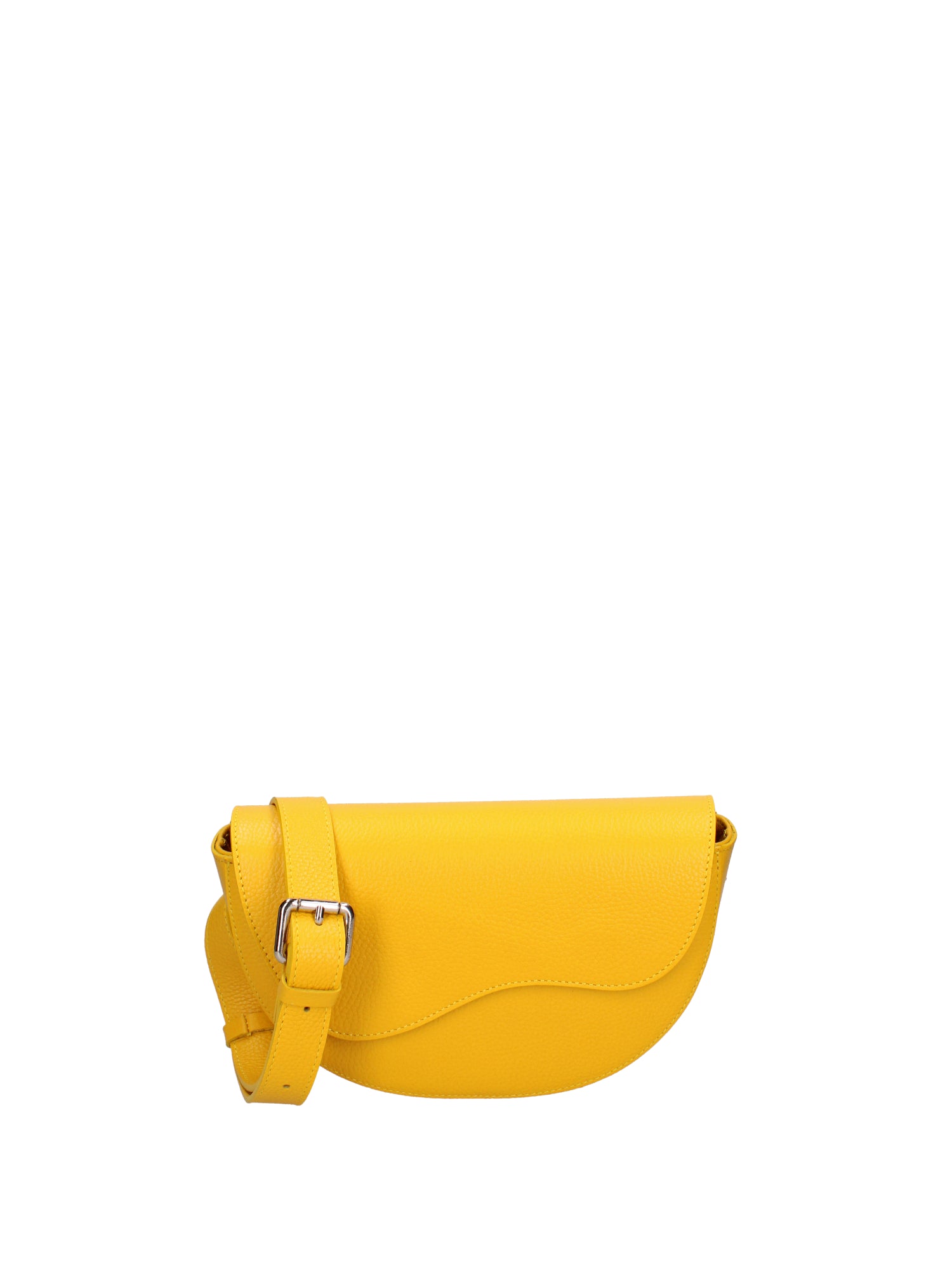 Marsupio da donna in vera pelle Made in Italy 07218-D04 GIALLO Roberta Rossi