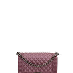 Borsa a mano donna 100% gomma FLAT PENKA M-DARK MAUVE-BRUSH CDF Marc Ellis