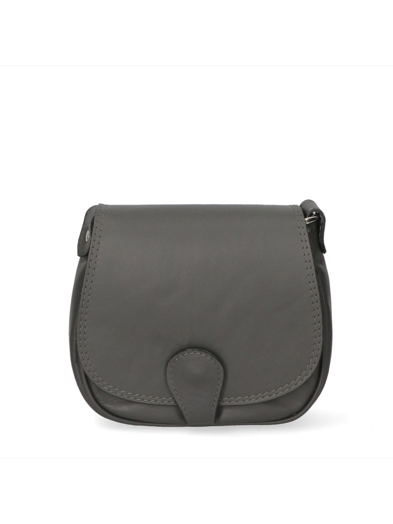 Bianca Borsa a tracolla da donna Vera pelle 10016 1020-S86 GRIGIO Gave Lux
