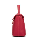 Borsa a mano da donna 100% pelle vegana PU 755-2PT-RED Diana&co