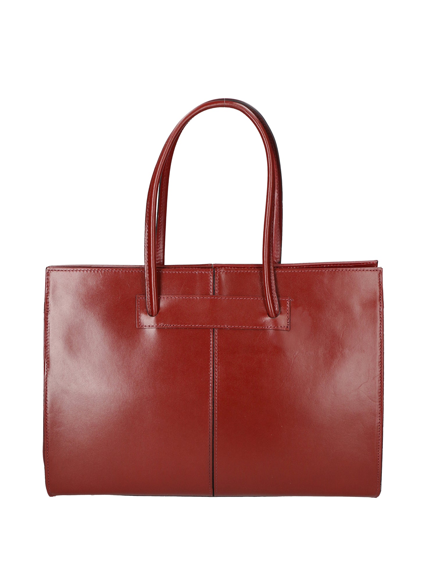 Eugenia Borsa a mano da donna 100% pelle 9008-ROSSO Gave Lux