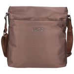 Borsa a tracolla uomo 100% pelle PU PCL3159-BROWN Northampton Polo Club