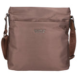 Borsa a tracolla uomo 100% pelle PU PCL3159-BROWN Northampton Polo Club