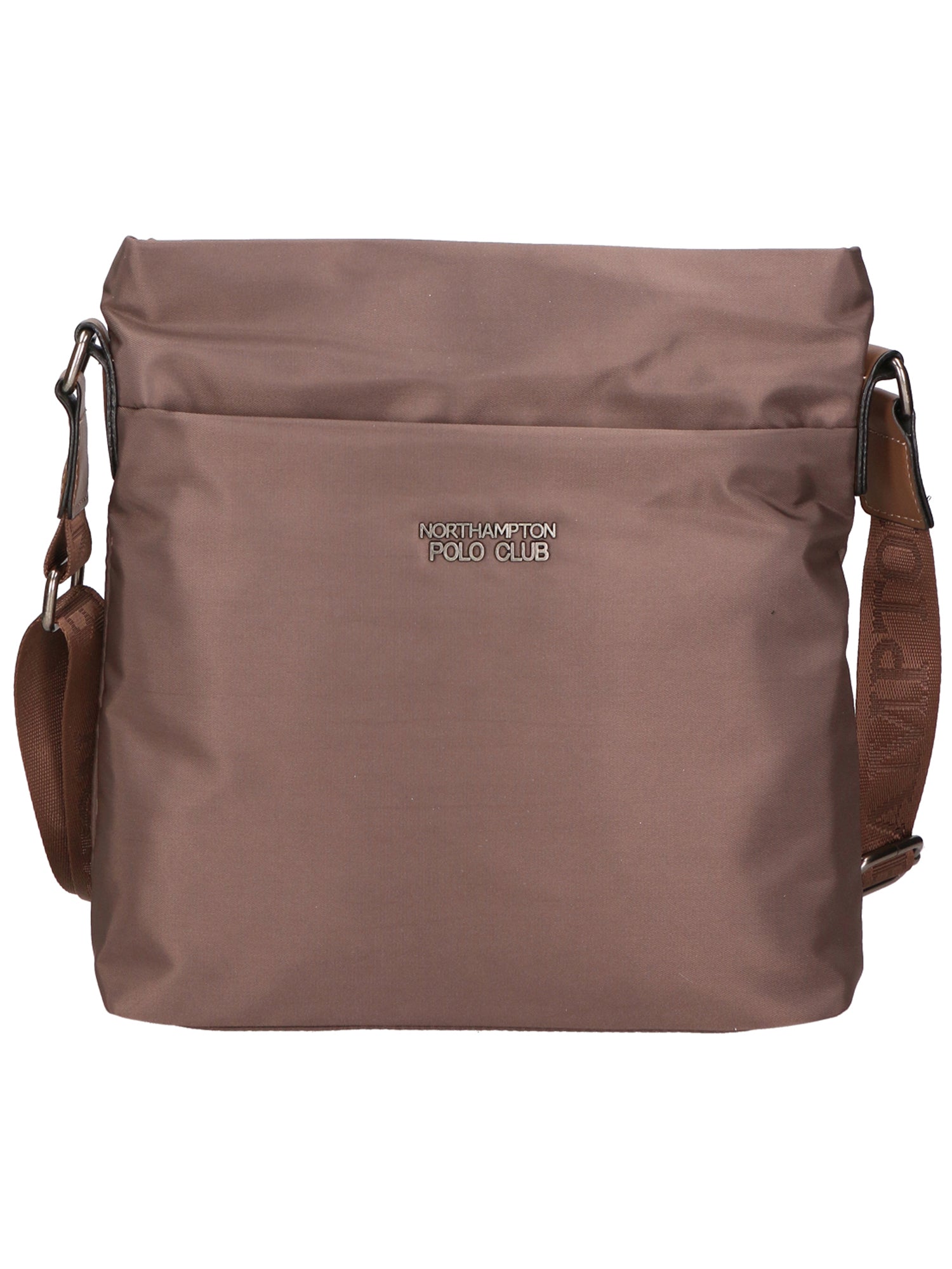 Borsa a tracolla uomo 100% pelle PU PCL3159-BROWN Northampton Polo Club