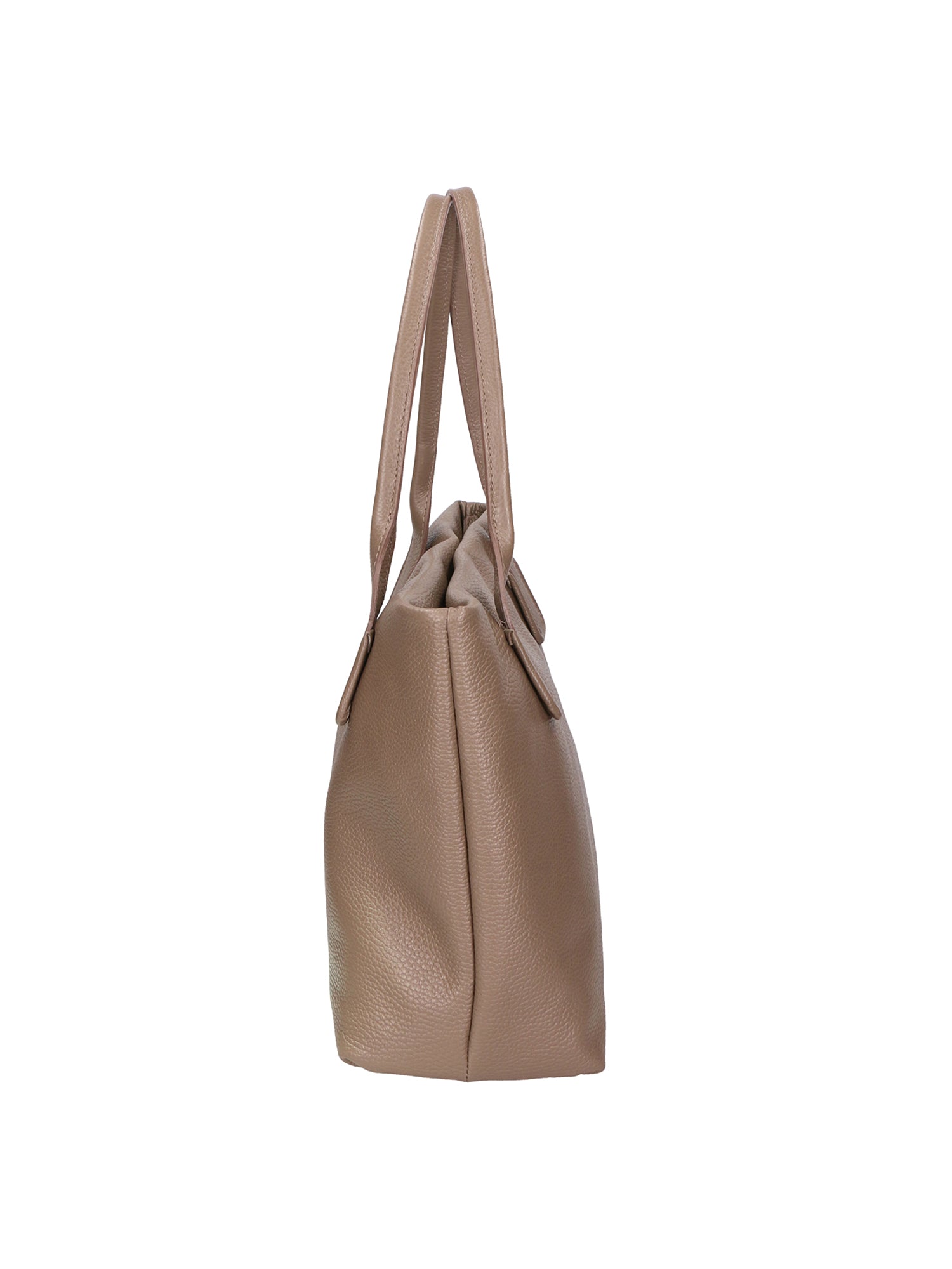 Lorena Borsa a spalla da donna Vera pelle 06506-D40 TAUPE Gave Lux