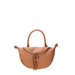 Mae Borsa a mano da donna Vera pelle 07142-D44 CUOIO Viola Castellani