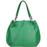 Ereba Borsa a mano da donna Made in Italy 100% pelle 3305-S47 VERDE MELA Gave Lux
