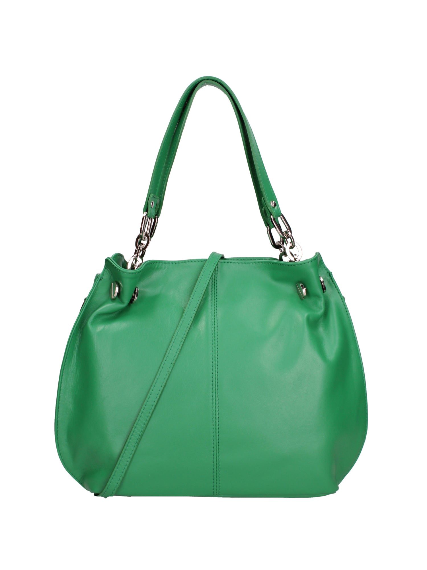 Ereba Borsa a mano da donna Made in Italy 100% pelle 3305-S47 VERDE MELA Gave Lux
