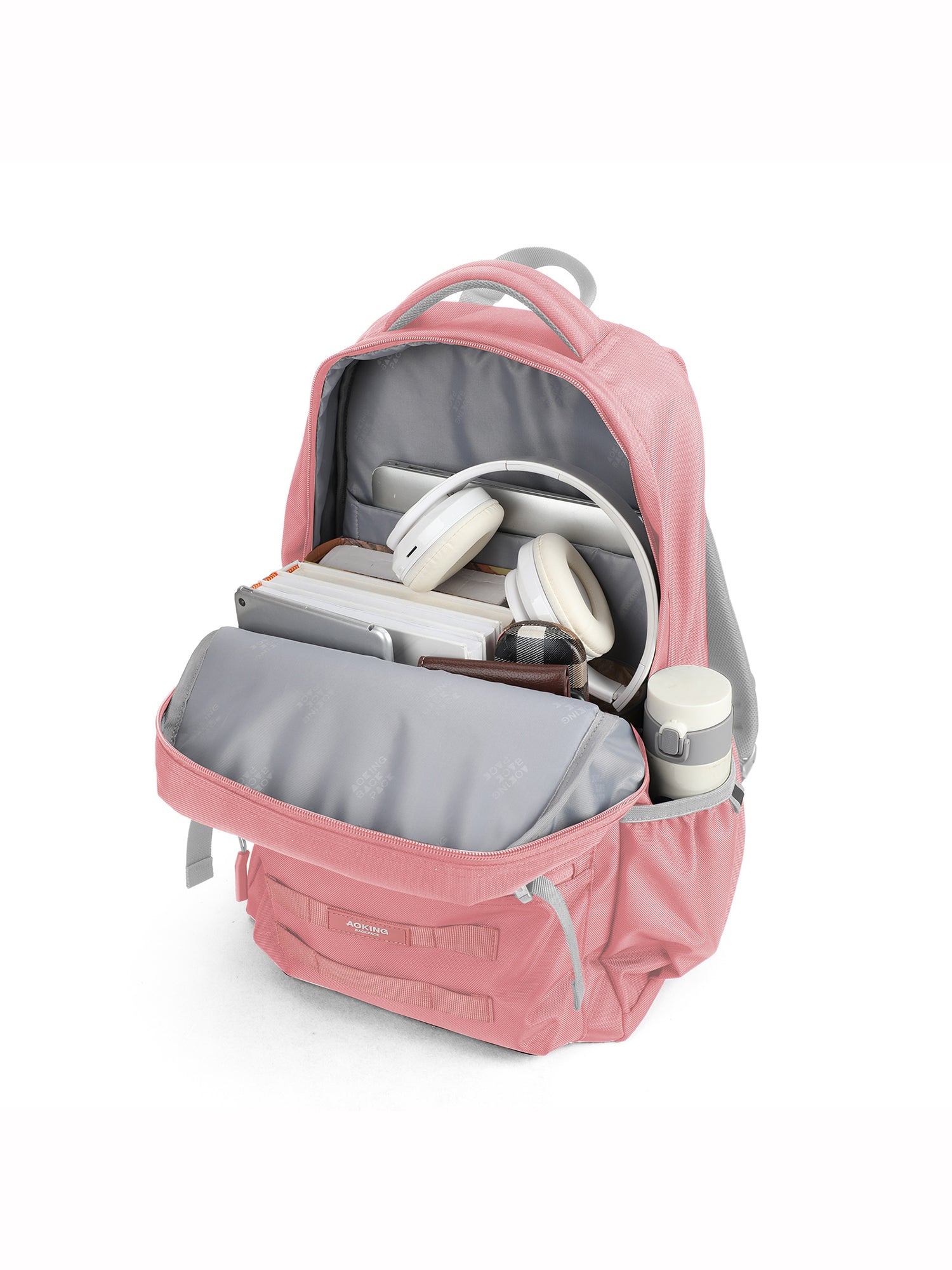 vegano XN2517B-1-D-PINK Zaino unisex Edera Lux Aoking