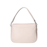 Sabina Borsa a spalla da donna Vera pelle 07139-D86 GRIGIO PERLA Viola Castellani
