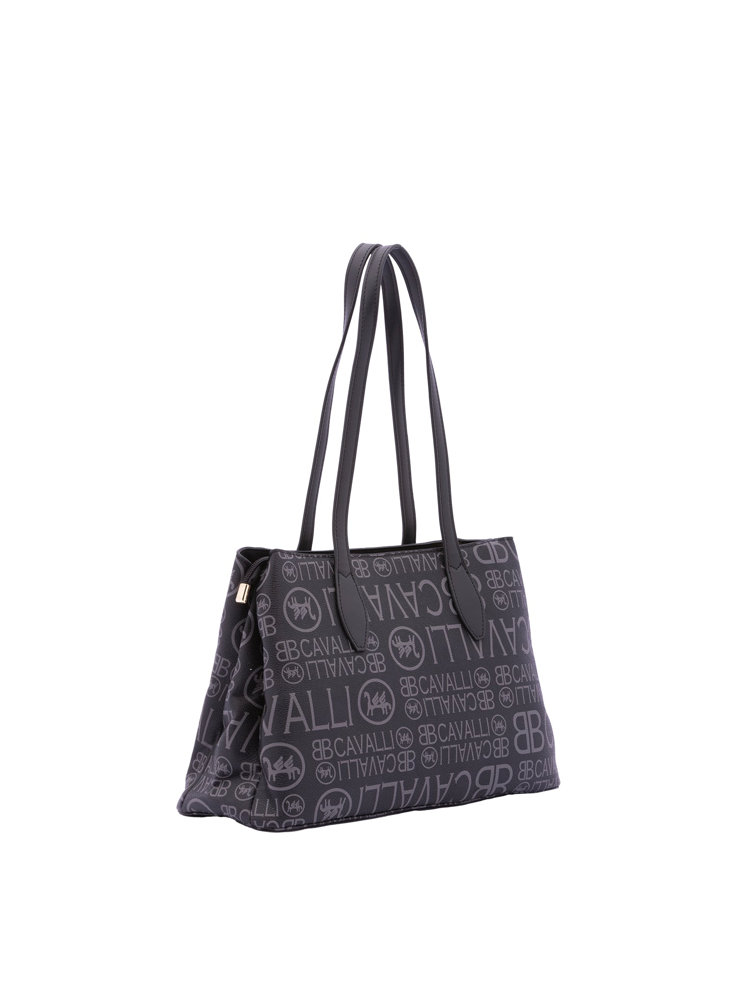 Borsa a spalla da donna Ecopelle BC1369-NERO B Cavalli