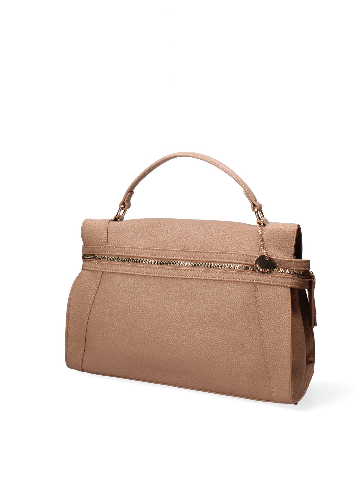 Borsa a mano da donna Ecopelle e poliestere 603-3-CAMEL Diana&co