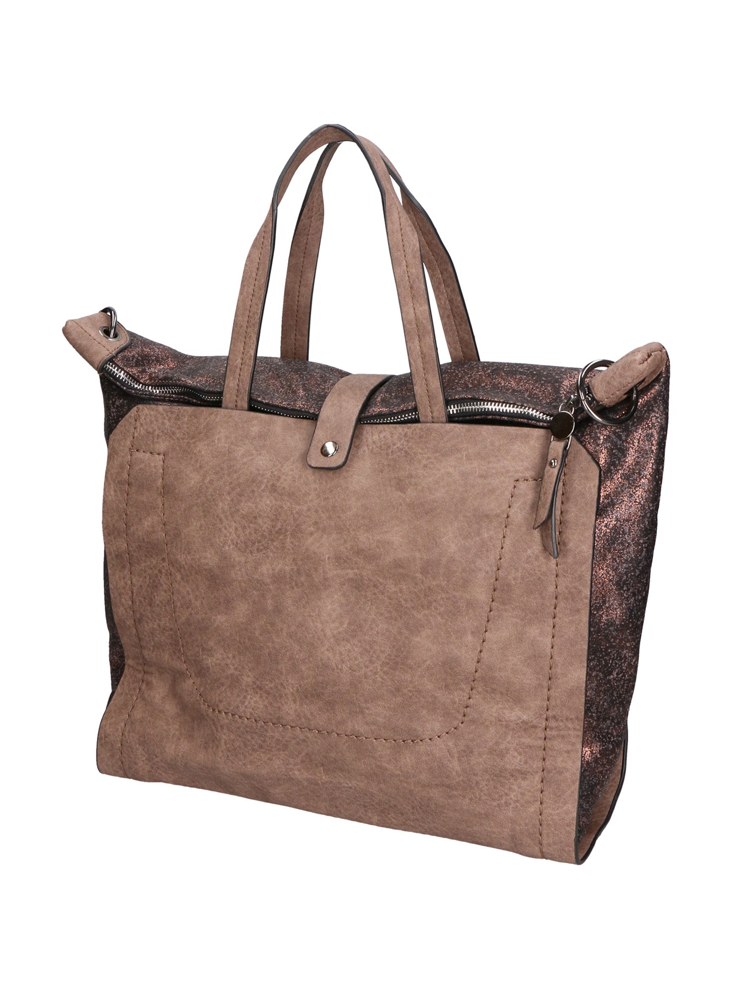 Rosella Borsa a mano da donna Ecopelle LK0245-FANGO Gave Lux