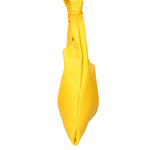 Borsa a spalla da donna 100% vera pelle 07156-D04 GIALLO Viola Castellani