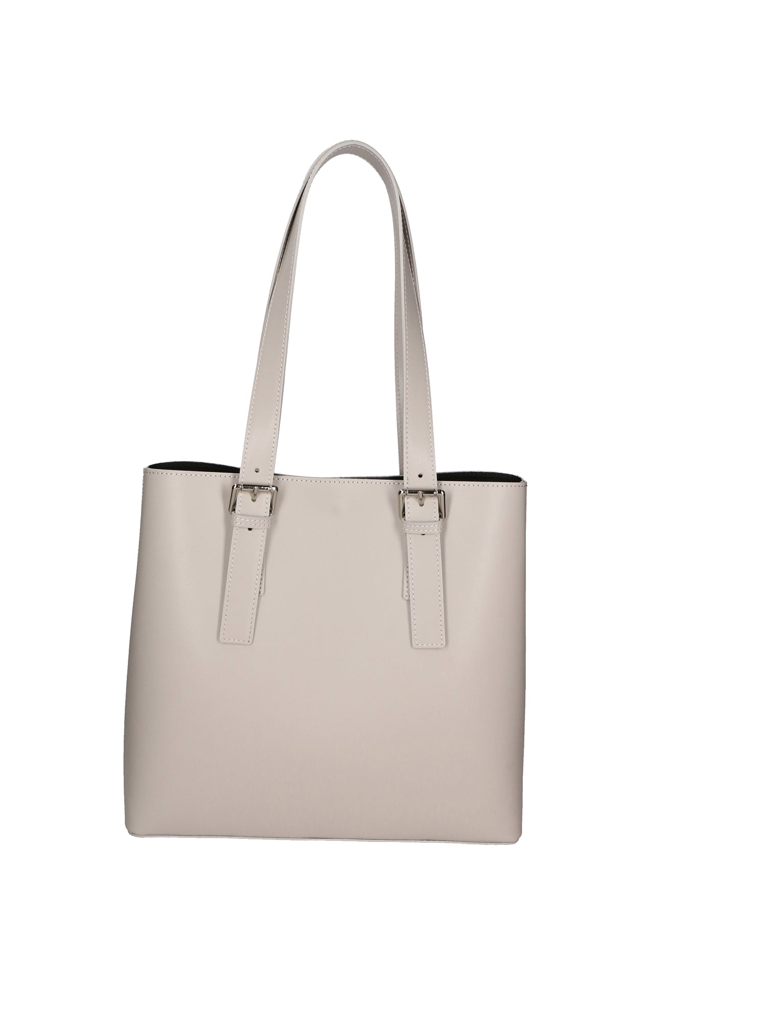 Germana Borsa a spalla da donna 100% pelle 05924-B86 GRIGIO Gave Lux