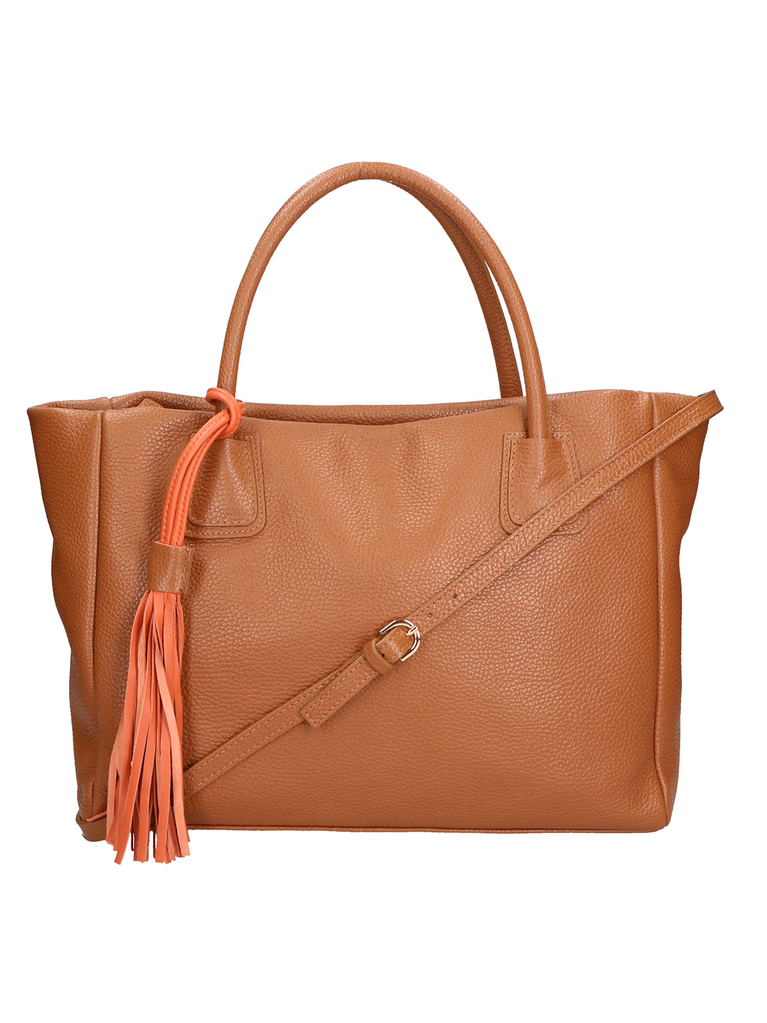 Rosalie Borsa a spalla da donna 100% pelle 06503-D17 CUOIO SCURO Gave Lux