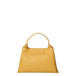 Borsa a mano da donna 100% pelle riciclata 07227-Light yellow Viola Castellani