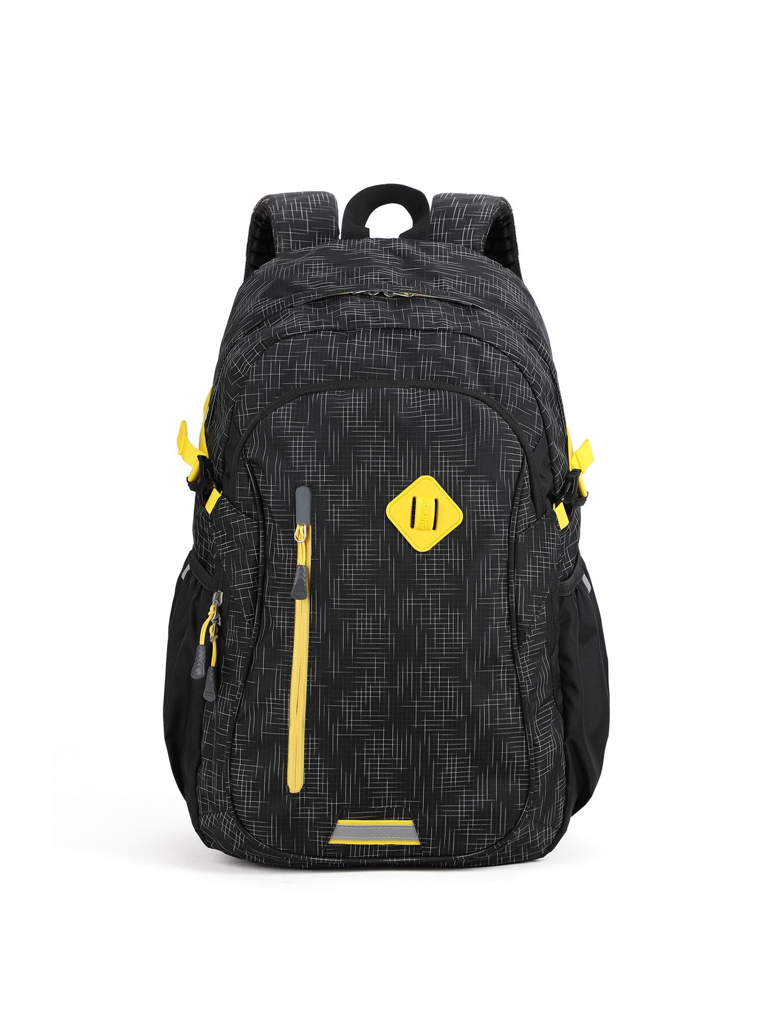 Zaino unisex Zenitho Casual JN470322B-BLACK YELLOW Aoking