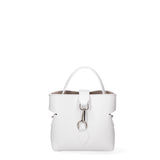 Modena Borsa a mano da donna Vera pelle 07380-PL01 BIANCO Gave Lux