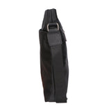 Borsa a tracolla uomo 100% pelle PU PCL3159-BLACK Northampton Polo Club