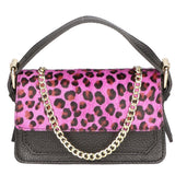 Aleide Borsa a mano da donna Vera pelle 04858-LEO P FUXIA Gave Lux