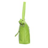 Grace Borsa a spalla da donna Vera pelle 07158-D12 VERDE Viola Castellani