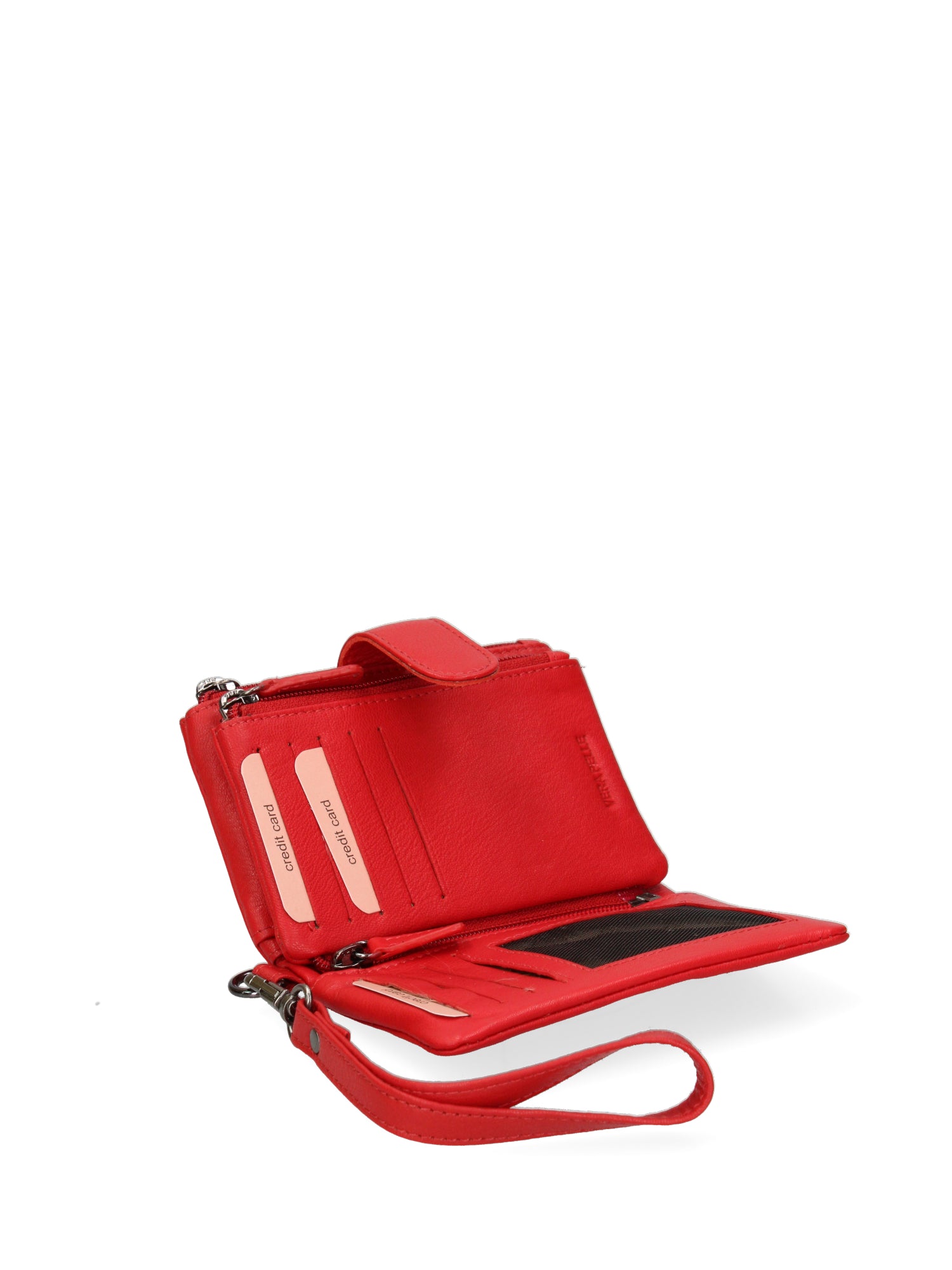 Portafoglio donna in vera pelle Casual LL7692-29-RED Lancetti