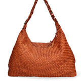 Asteria Borsa a spalla da donna Vera pelle 7799-CUOIO Gave Lux