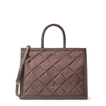Lucerna Borsa a mano da donna 100% poliuretano B17075-MARRONE Braccialini
