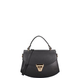 Borsa a mano da donna 100% vera pelle 07202-P 636 NERO Roberta Rossi