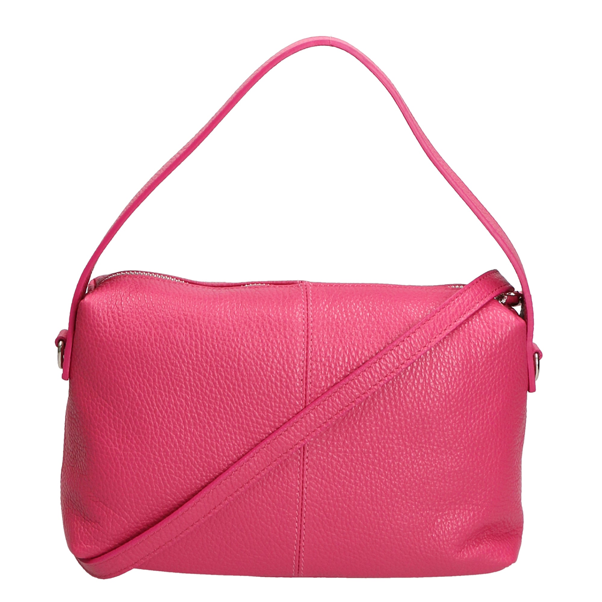 Iolanda Borsa a mano da donna Vera pelle 7004-CHI-02 FUXIA Gave Lux