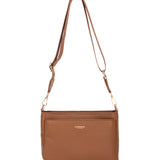 Borsa a spalla da donna 100% pelle vegana PU 703-1PT-LEATHER Diana&co