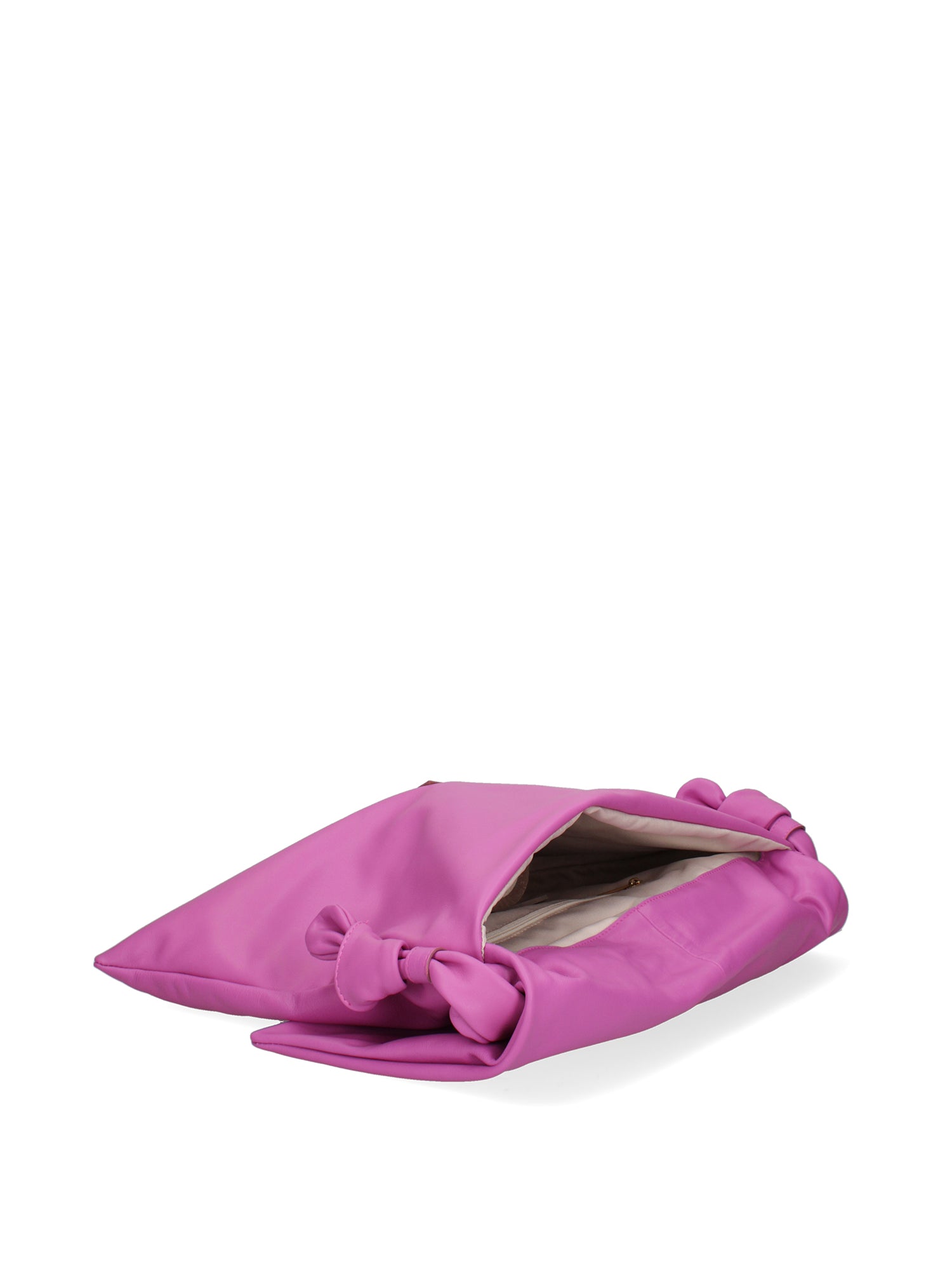 Borsa a spalla da donna Vera pelle 07171-S602 FUXIA CHIARO Viola Castellani