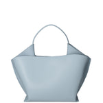 Borsa a mano da donna 100% pelle riciclata 07226-Cielo Viola Castellani