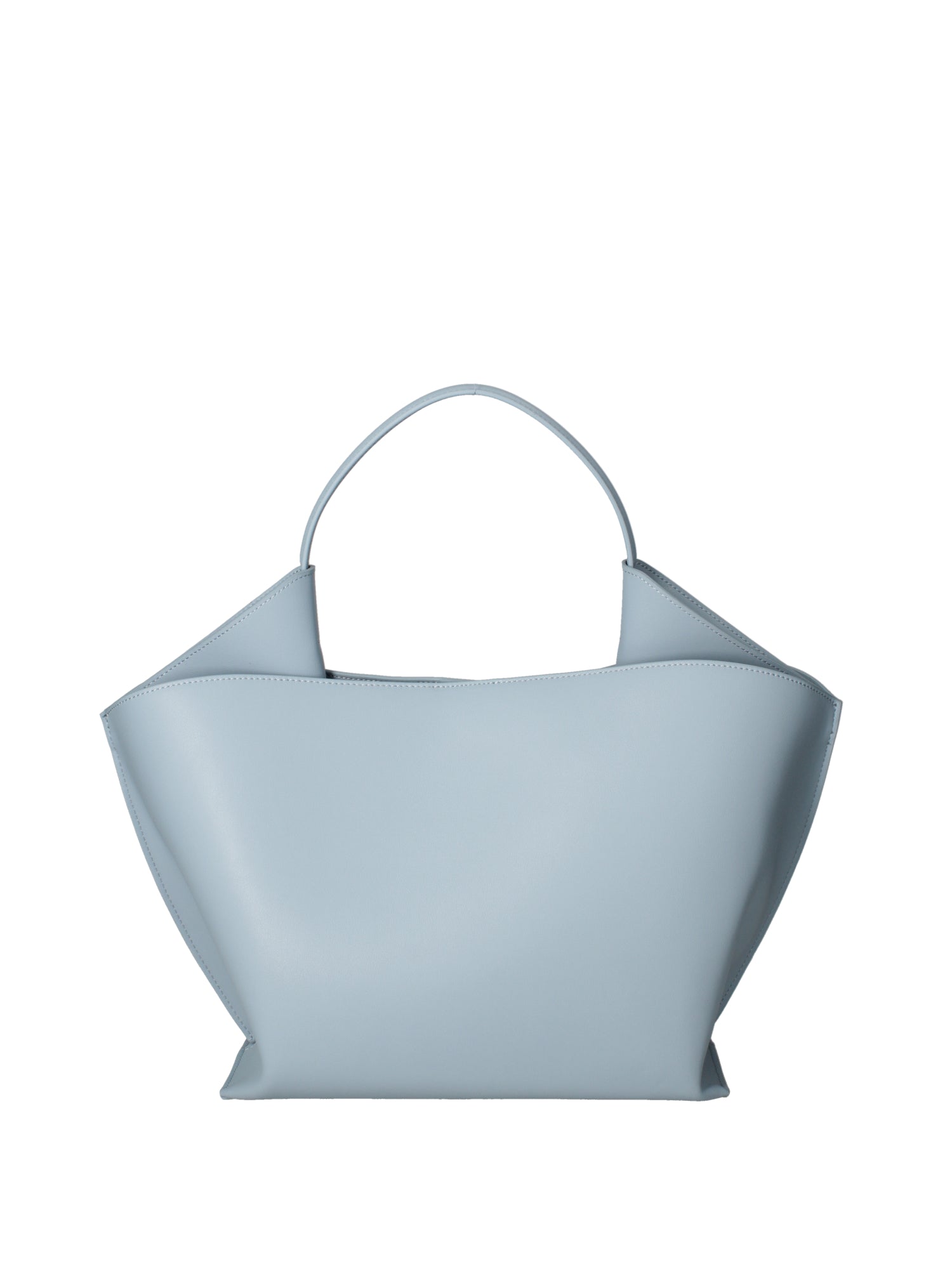 Borsa a mano da donna 100% pelle riciclata 07226-Cielo Viola Castellani