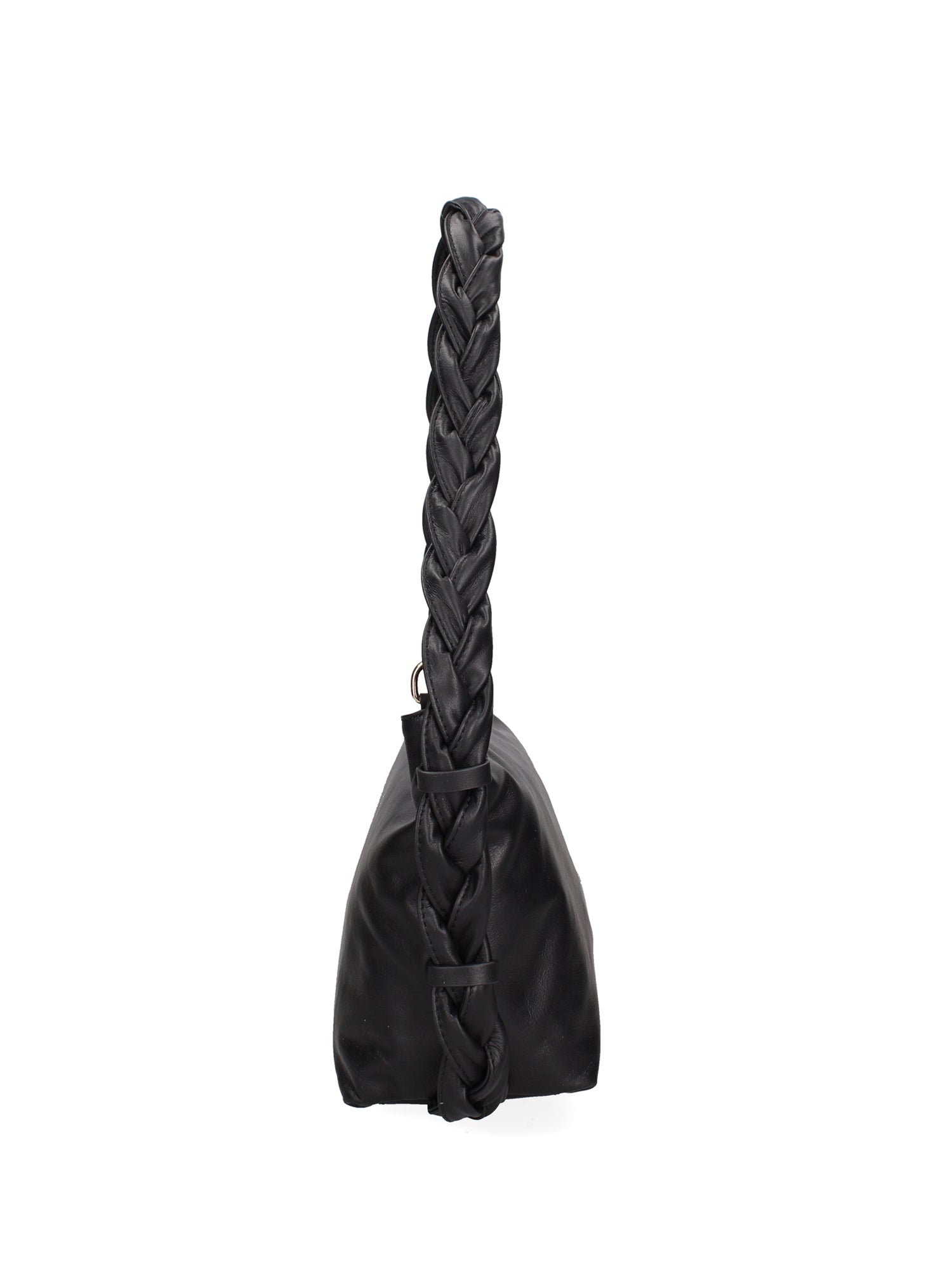 Isara Borsa a spalla da donna Vera pelle 07170-NERO BLACK Gave Lux
