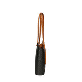 Chanel 3005-20 NERO 06 CUOIO Zaino da donna in vera pelle Gave Lux